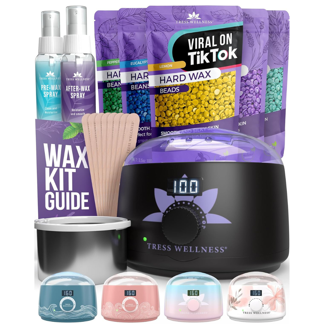 Hair Removal Cream & Wax Kit